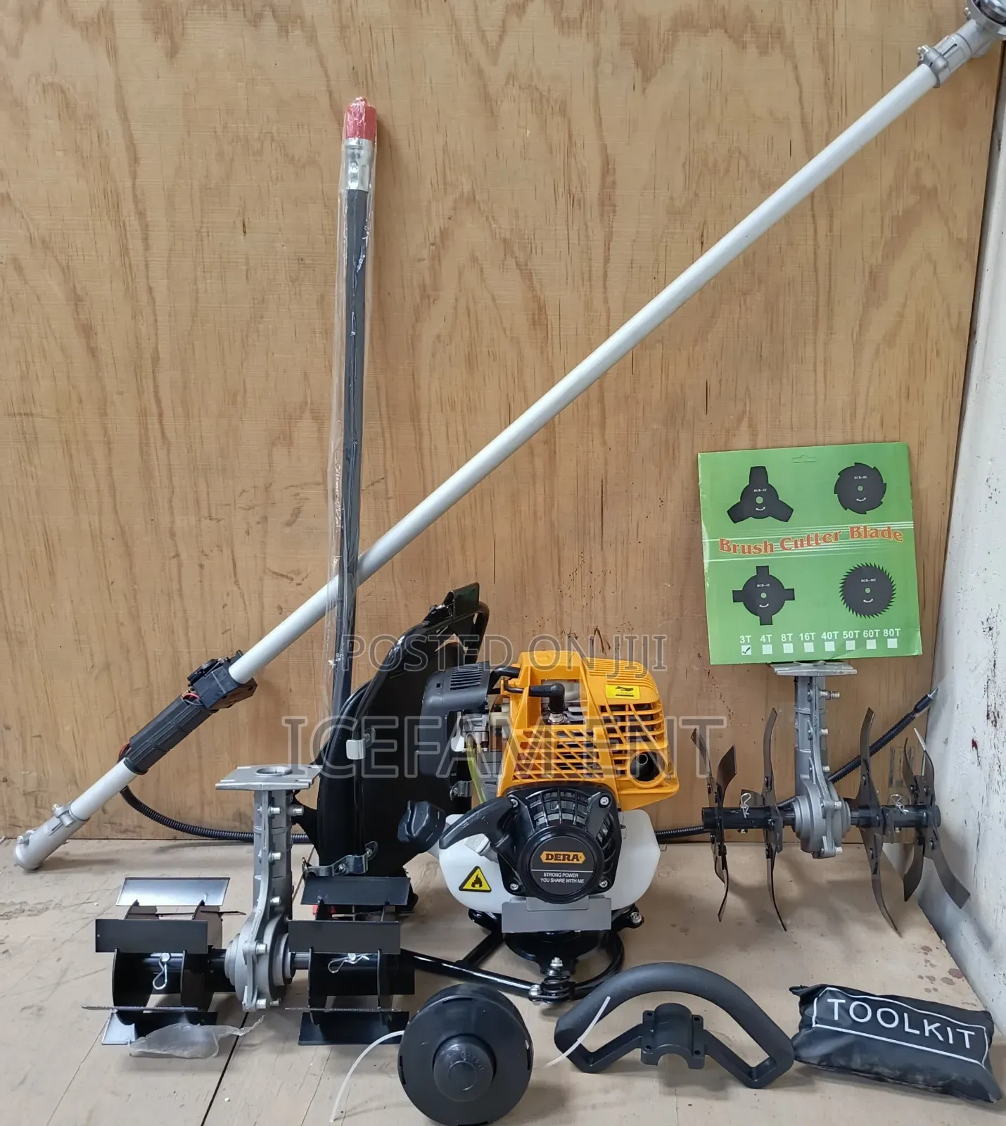 Brush Cutter With Weeder and Trimmer(Heavy Duty)