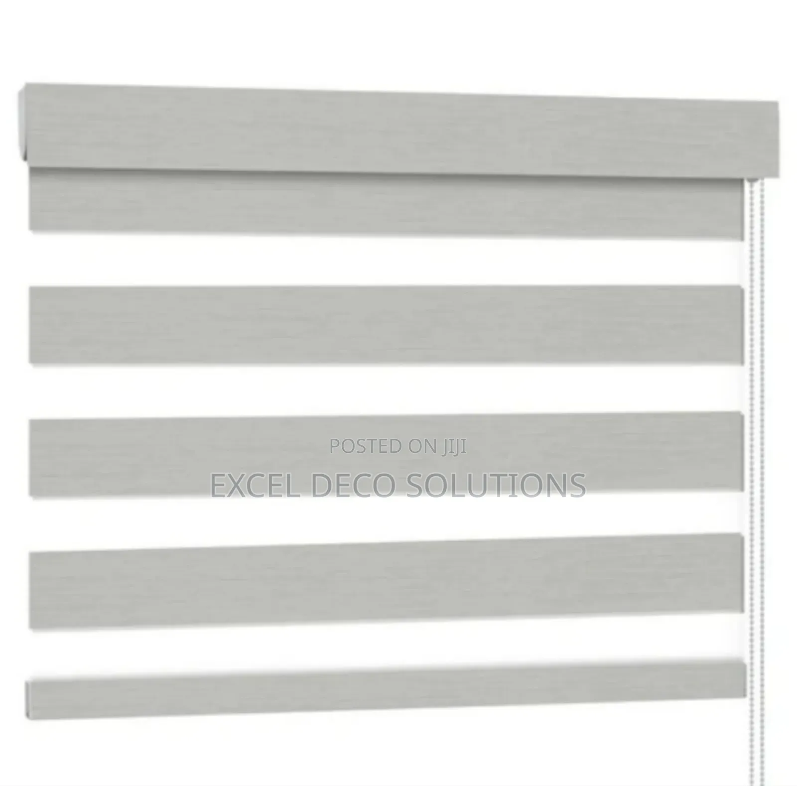 Classic White Zebra Blinds for Clean Interiors