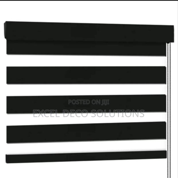 Day Night Zebra Blinds in Gray Tones