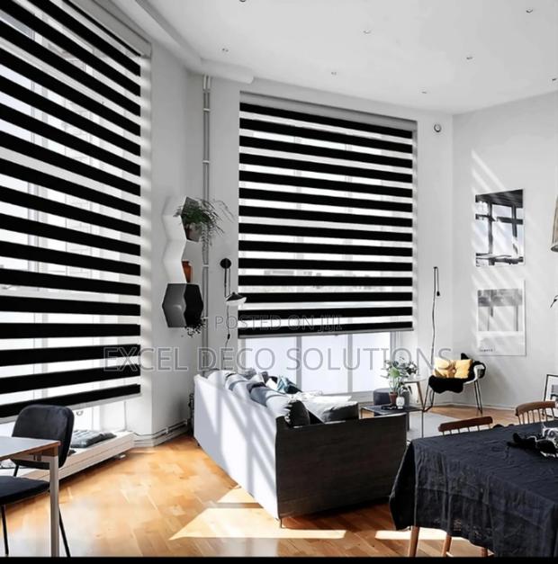 Easy Install Zebra Blinds With Snap Brackets - main view