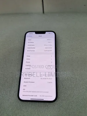 Apple iPhone 14 Plus 256 GB Black