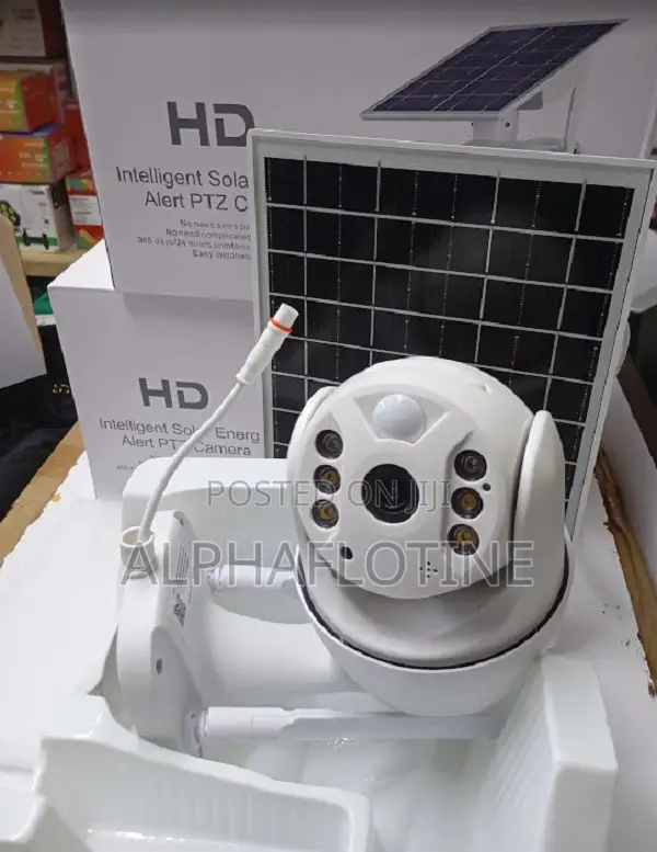1080p Ubox Intelligent Solar Energy Alert PTZ Camera