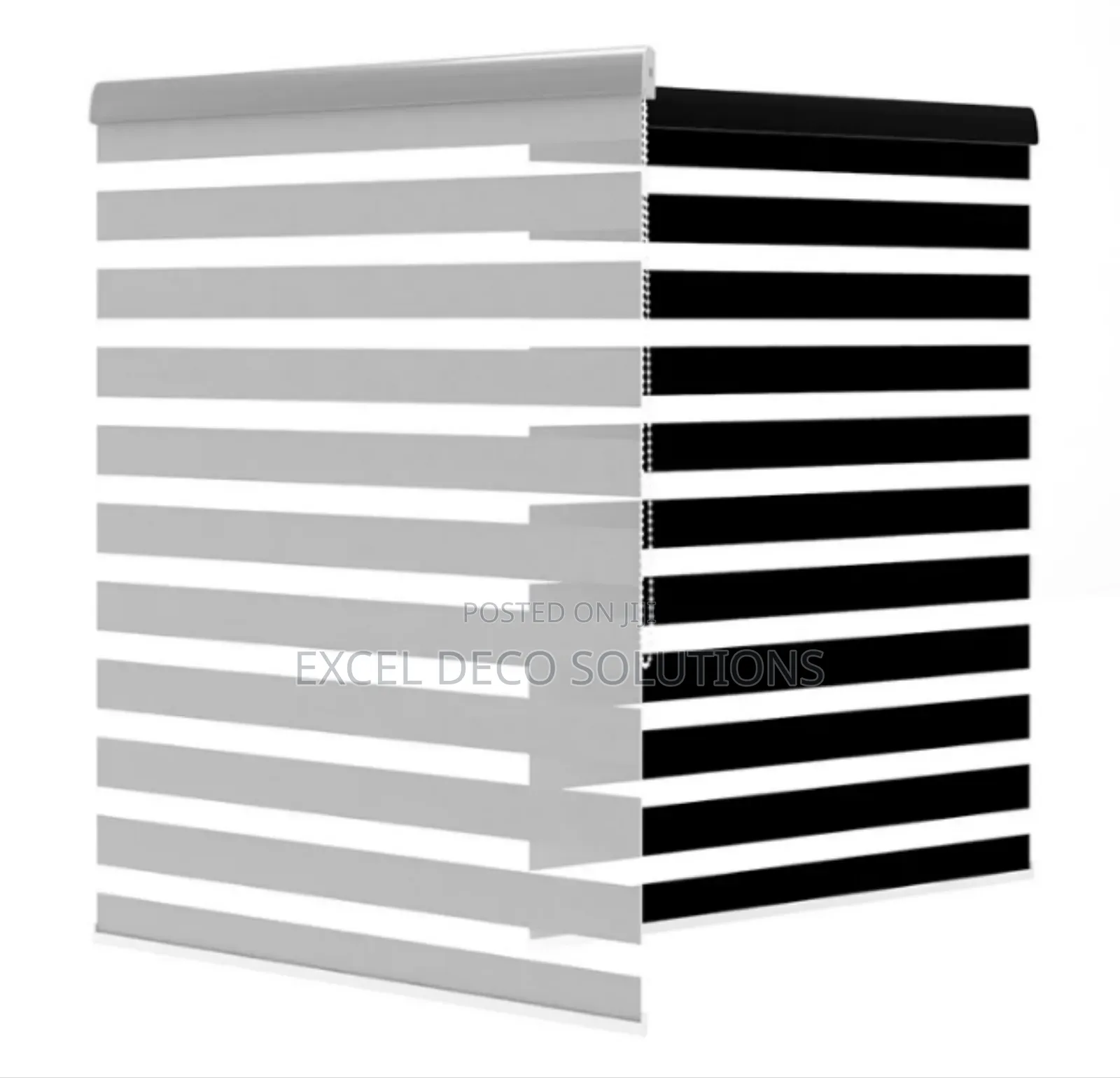Elegant Embroidered Zebra Blinds