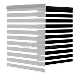 Elegant Embroidered Zebra Blinds