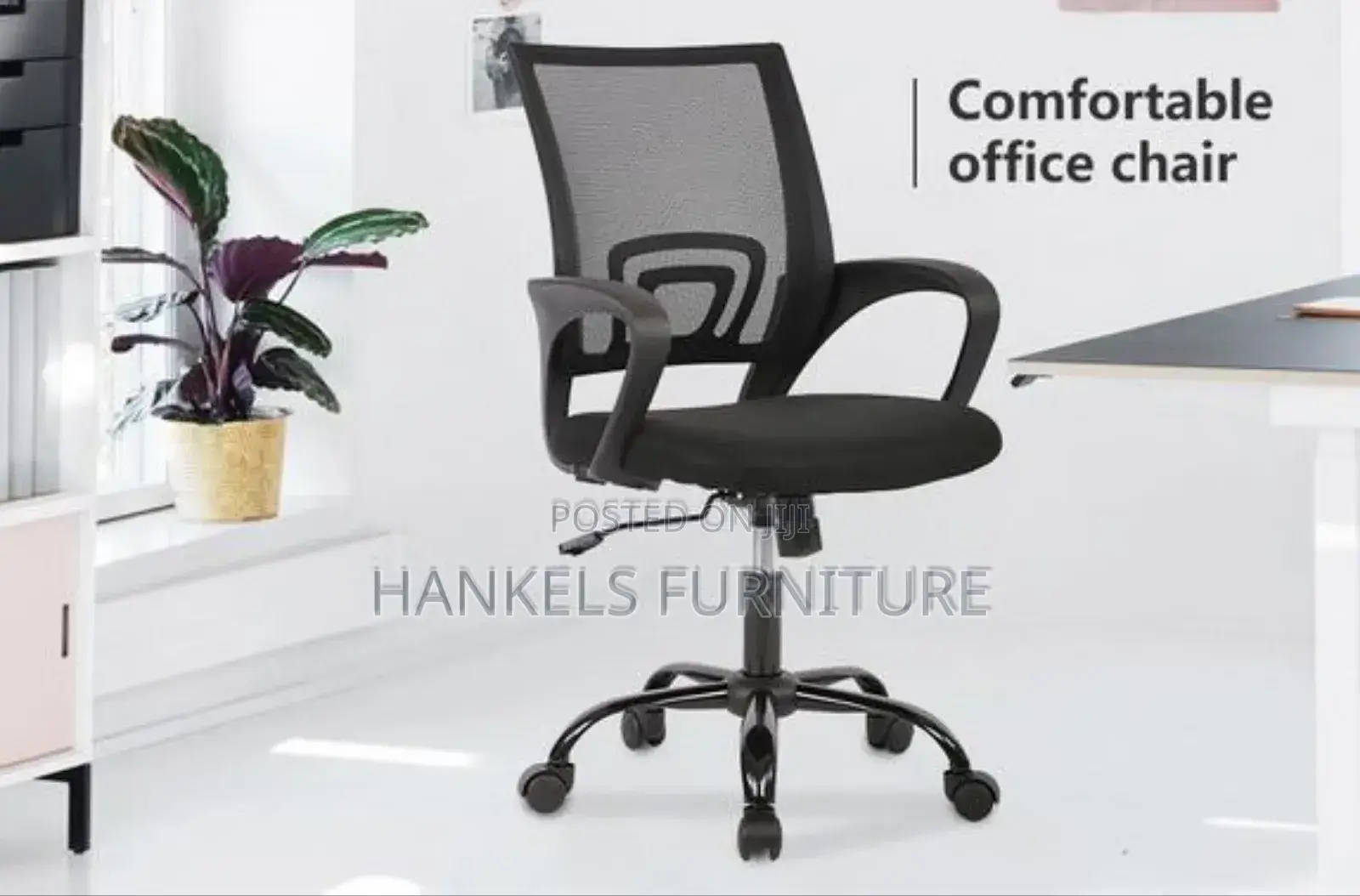 Office Chair Desk Chair - Black