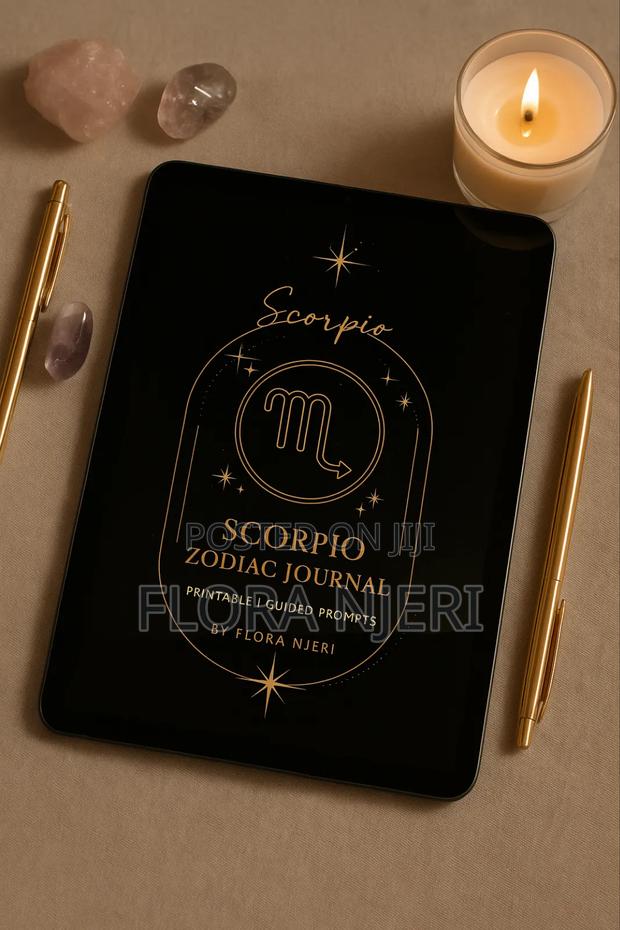 Scorpio Self Discovery Journal - main view