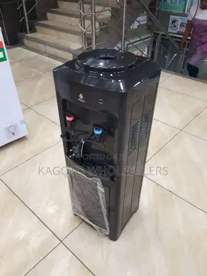 Black 2 Taps Hot and Normal Nunix Water Dispenser