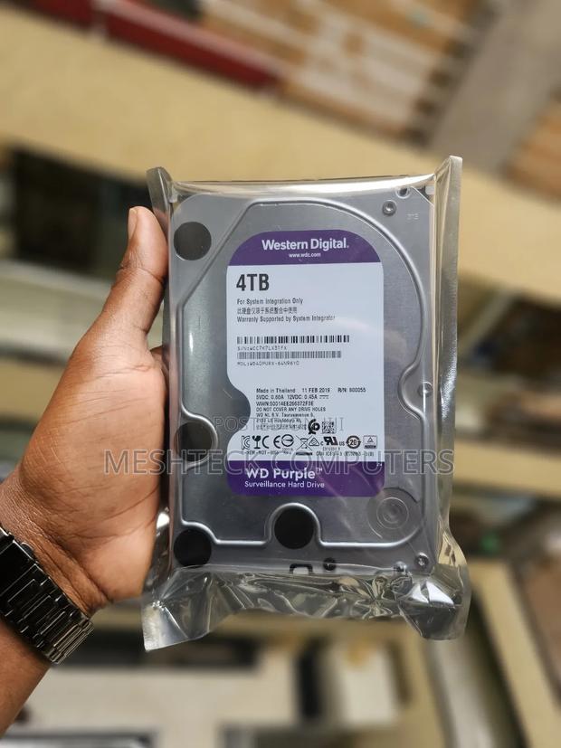 Western Digital 4tb Surveillance HDD - main view