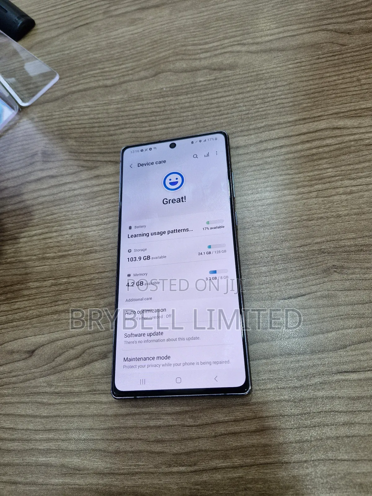 Samsung Galaxy Note 20 5G 128 GB Gray