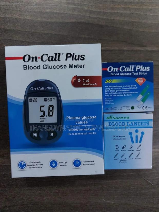 Blood Sugar Tester Kit - main view