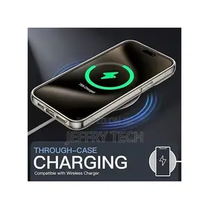Magnetic Case for iPhone 11 Pro Max - Clear Shockproof Bump
