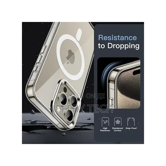 Magnetic Case for iPhone 16 Pro Max Compatible With Magsafe