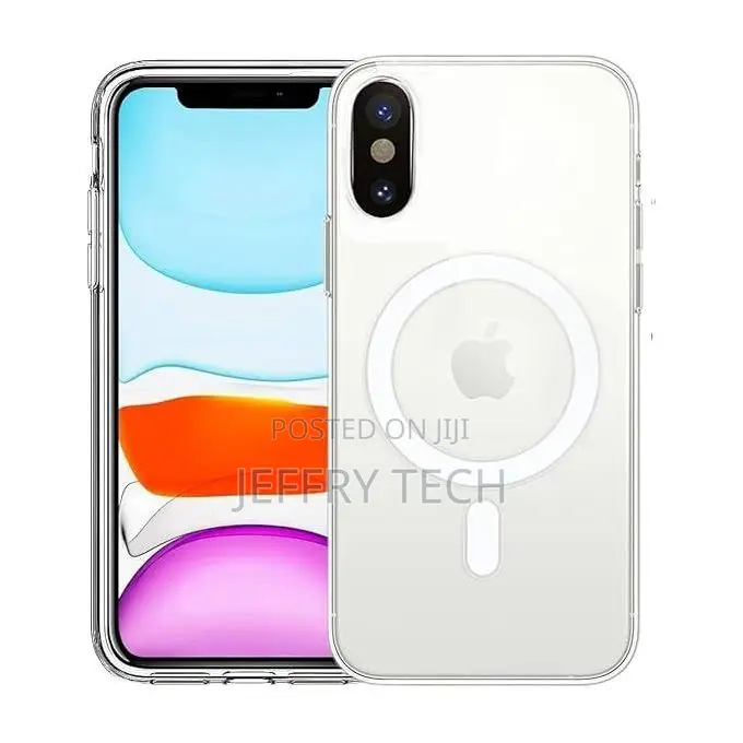 Clear Magnetic Case for iPhone Xs Max With Mag-Safe Wireles