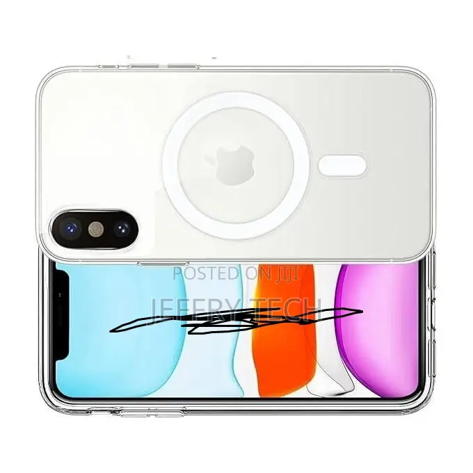 Clear Magnetic Case for iPhone Xs Max With Mag-Safe Wireles
