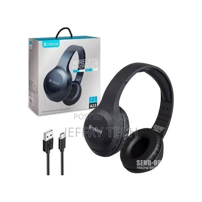 Celebrat A23 Wireless Headphones - Comfortable, Reliable Sou