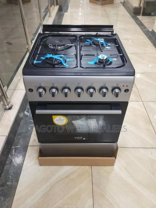 58 by 58 Von Auto- Ignition Gas Cooker - thumbnail 2
