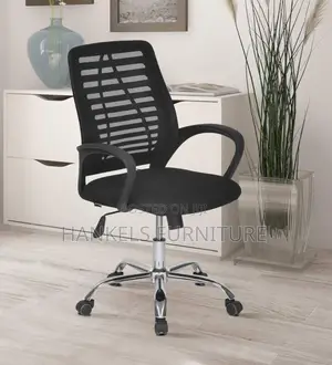 Mid Back Office Chair Black