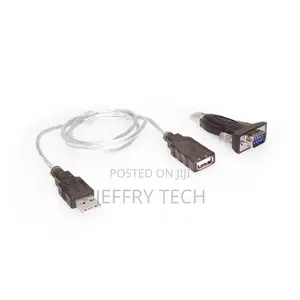 Usb to Serial Rs-232 Db9 Mini Adapter With Extension Cable