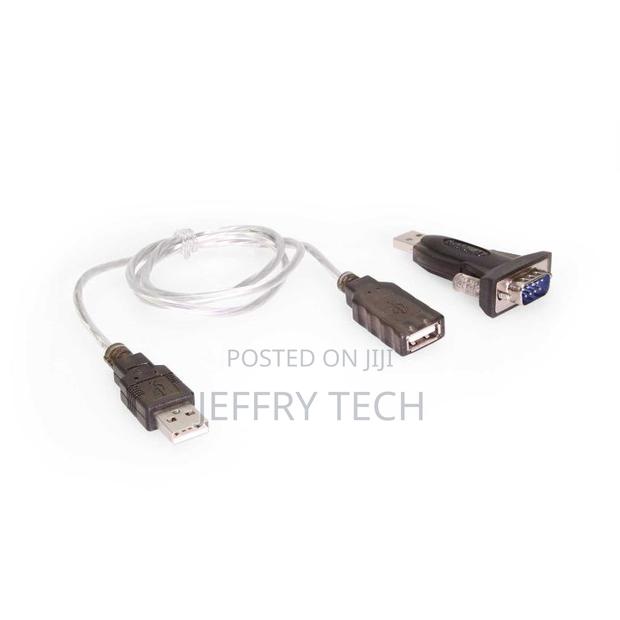 Usb to Serial Rs-232 Db9 Mini Adapter With Extension Cable