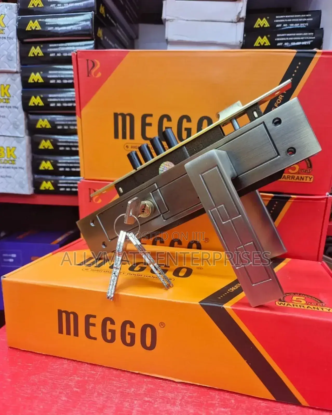 4pin Steel Door Lock