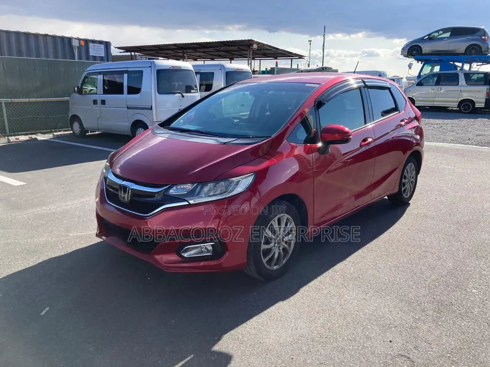 Honda Fit LX 2018 Burgundy