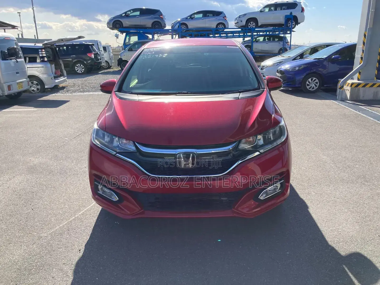 Honda Fit LX 2018 Burgundy