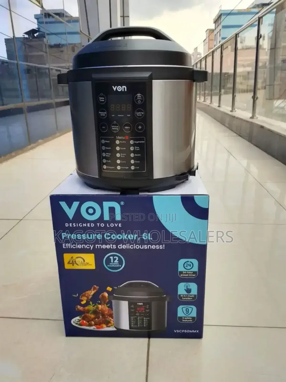New Arrivals Von Pressure Cooker