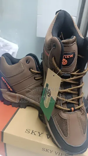 Dark Brown Skyview Hiking Boots