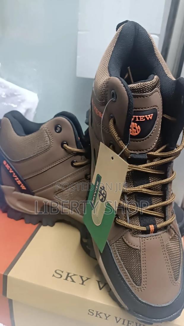 Dark Brown Skyview Hiking Boots - thumbnail 2