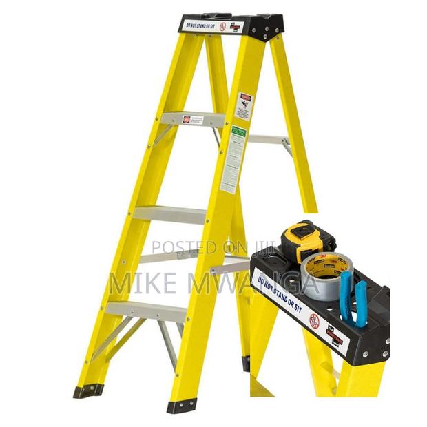 4 Steps Aluminium Ladder - main view