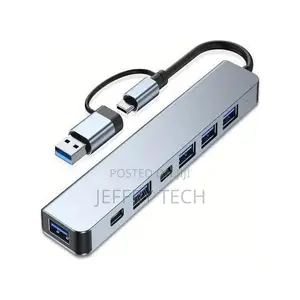 Type-C to Usb 3.0 Hub 7-in-1 Docking Station With Usb 3.0/Us