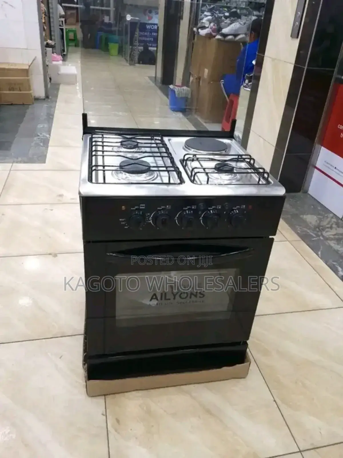 50 by 55 Ailyons Standing Cooker