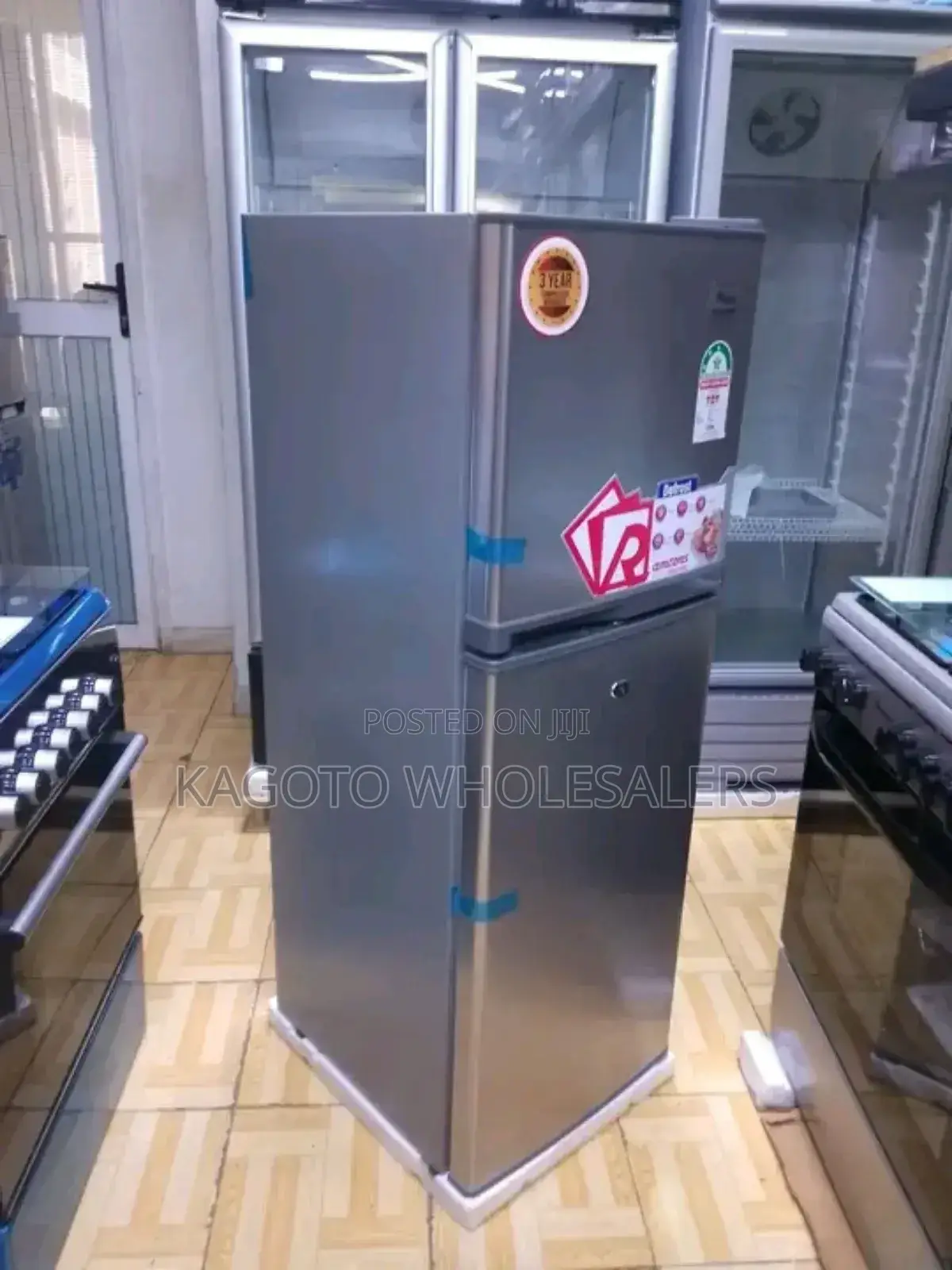 New Model Double Door Ramtoms Refrigerator 138l