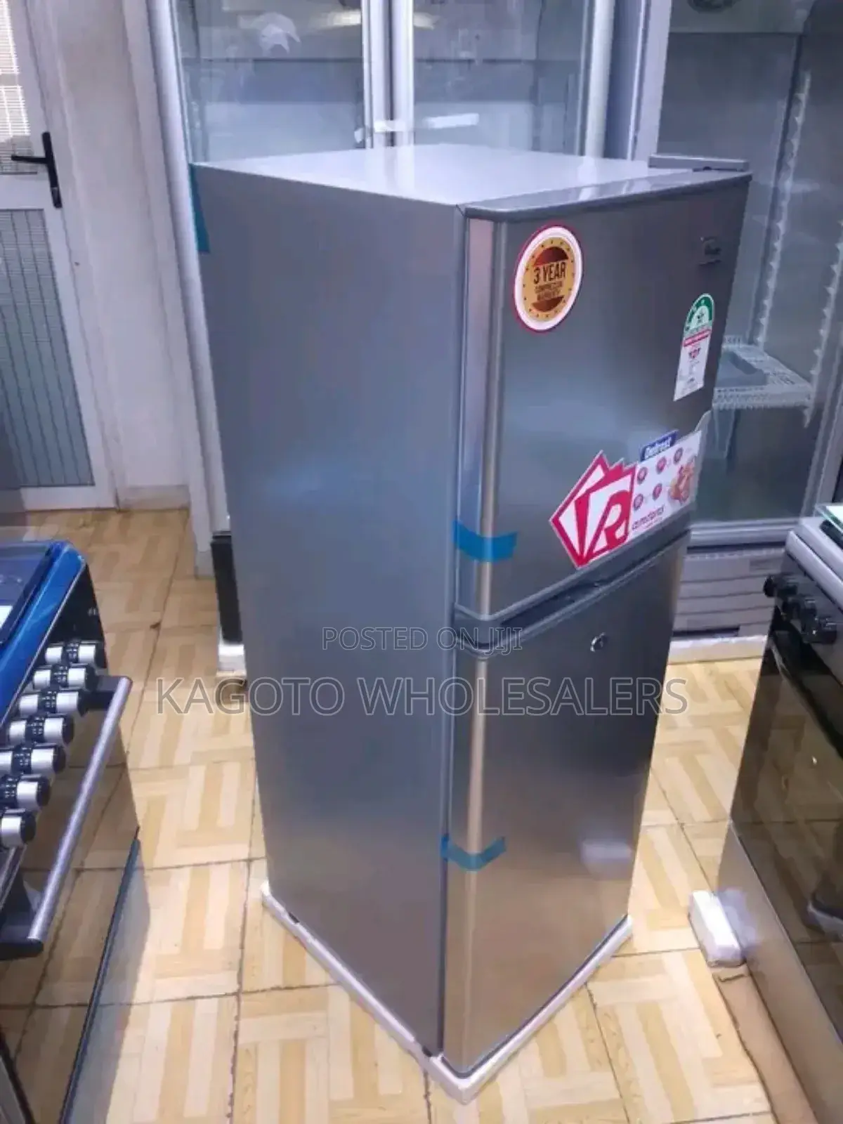 New Model Double Door Ramtoms Refrigerator 138l