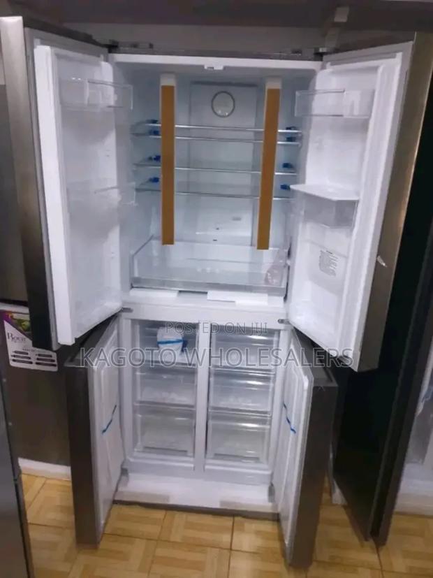 Roch 4 Door Fridge With Storage Shelves 409 L