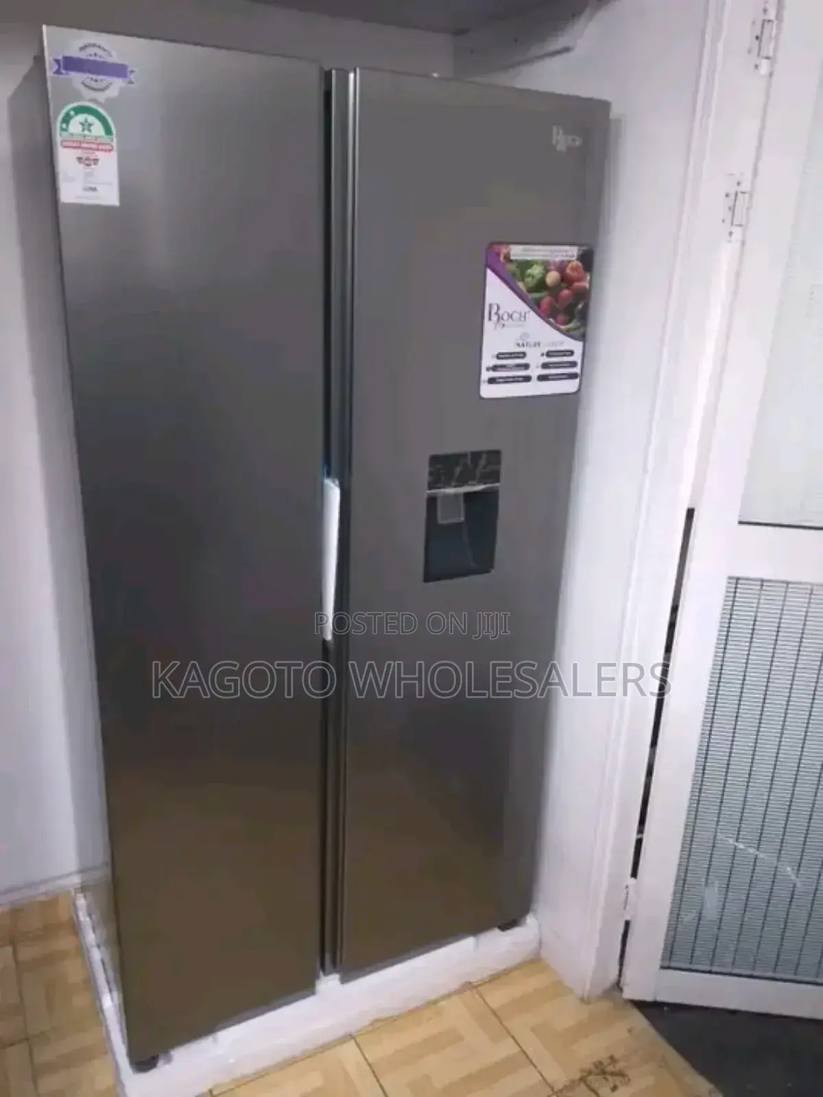 Side by Side Roch 439 L With Water Dispenser
