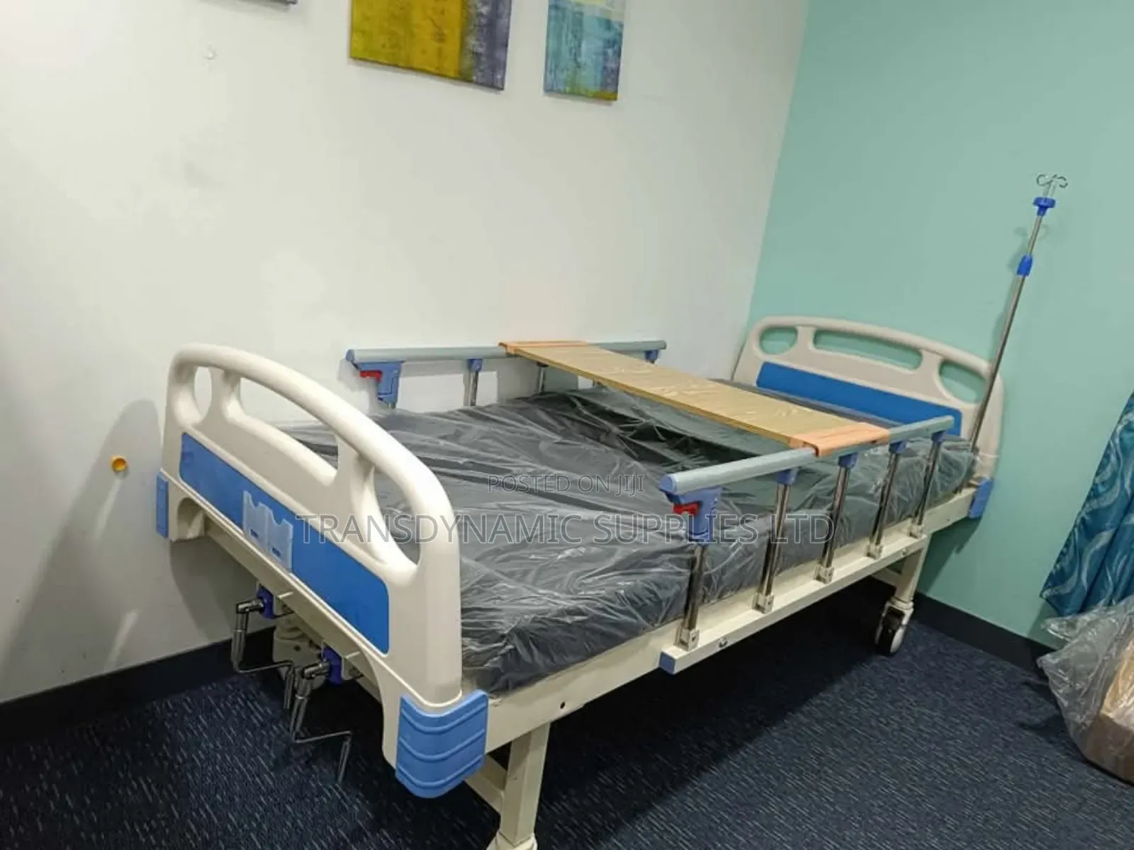Patient Bed Double Crank With Matress