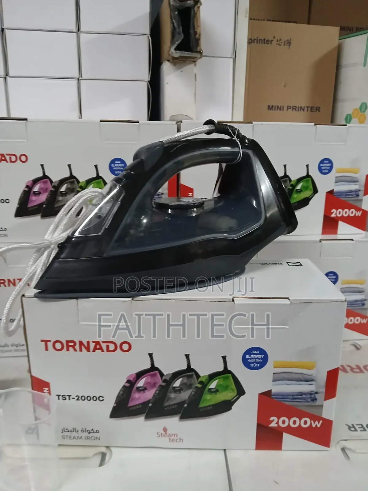 Tornado Steam Iron Box 2000watts