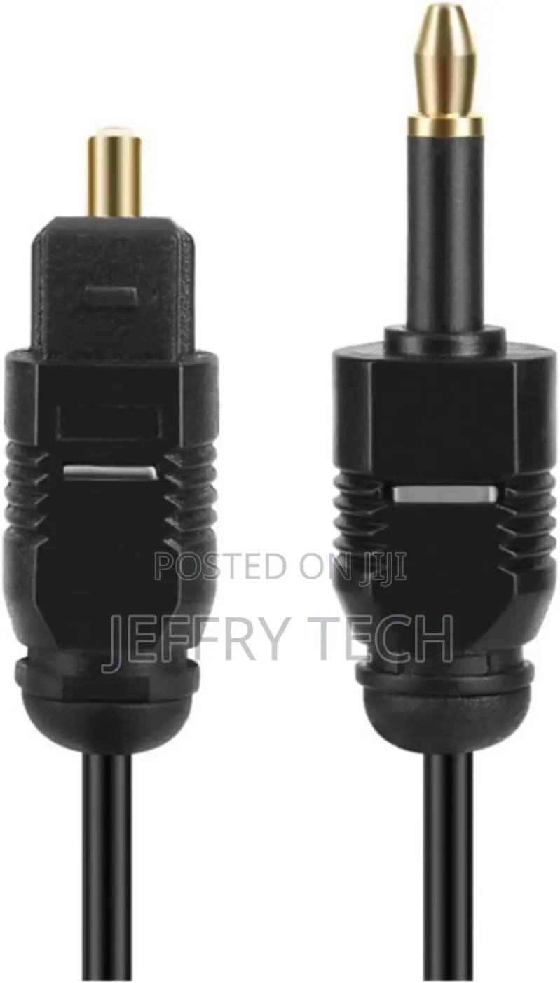 Digital Toslink to Mini Toslink Cable 3.5 Optical Spdif R 1m