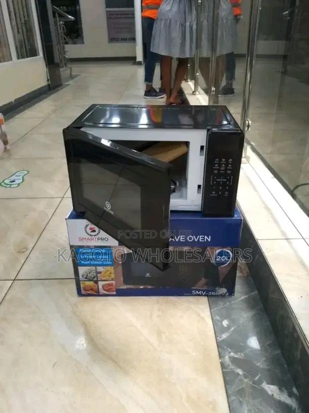 Black Smartpro Microwave