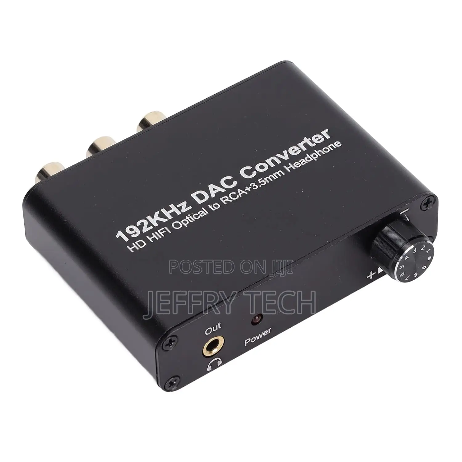 192khz Dac Converter - Ical Coaxial to Analog Lr With Volu