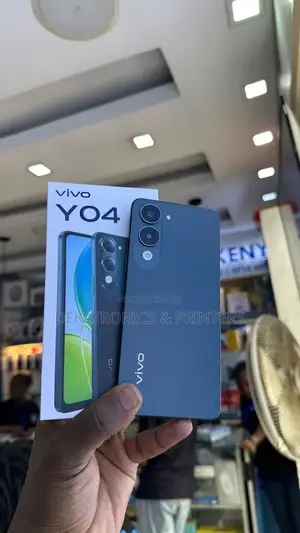 New Vivo Y04 64 GB Black