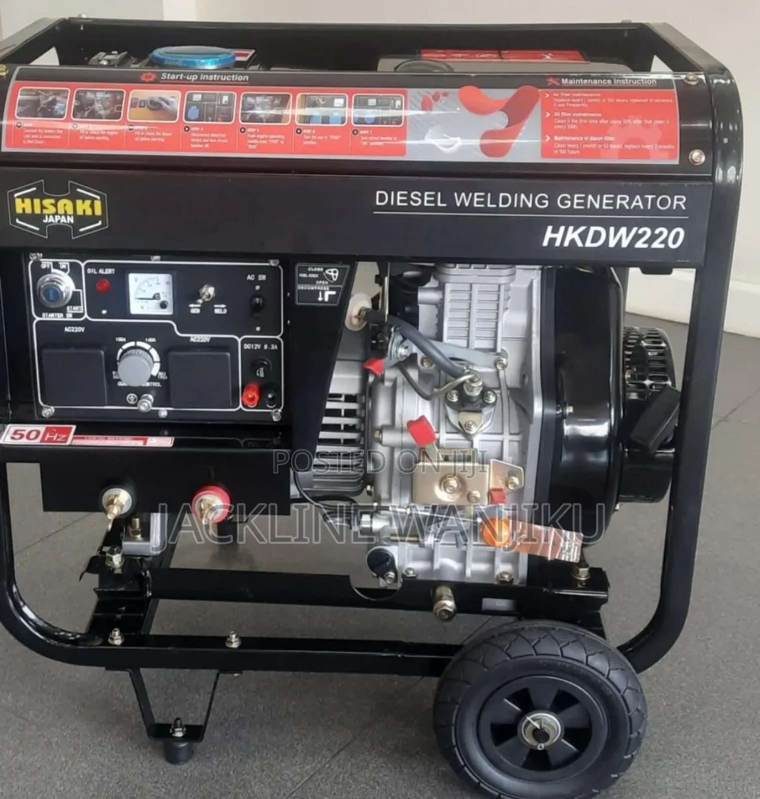 Hisaki Japan Diesel *Welder Generator* Rated Output 7.5kva