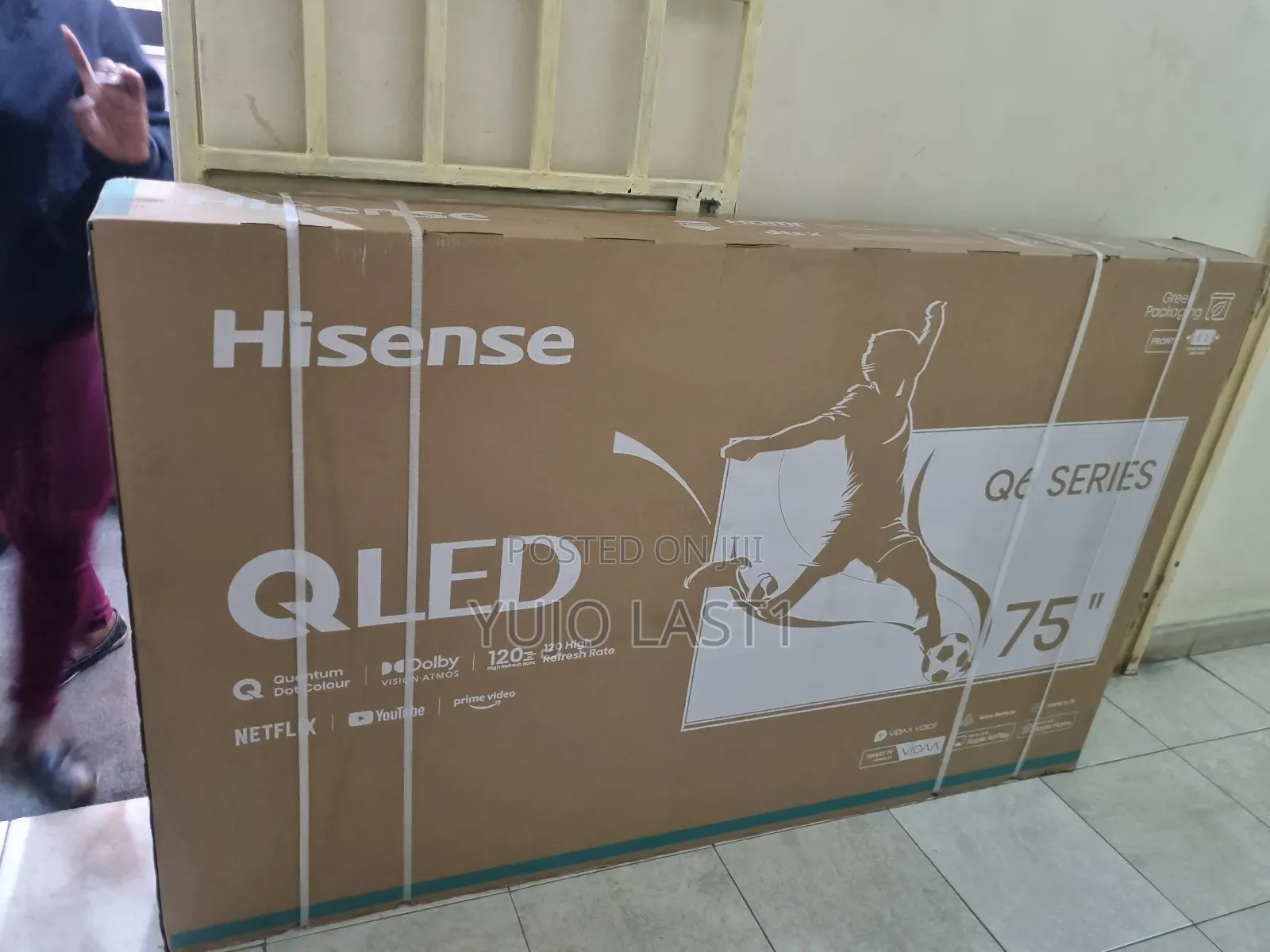 Hisense 75 Inch 75q6nken Qled Series Tv
