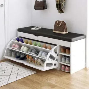  *Modern Bucket Flip Shoe Cabinet With Seat Changing Stool