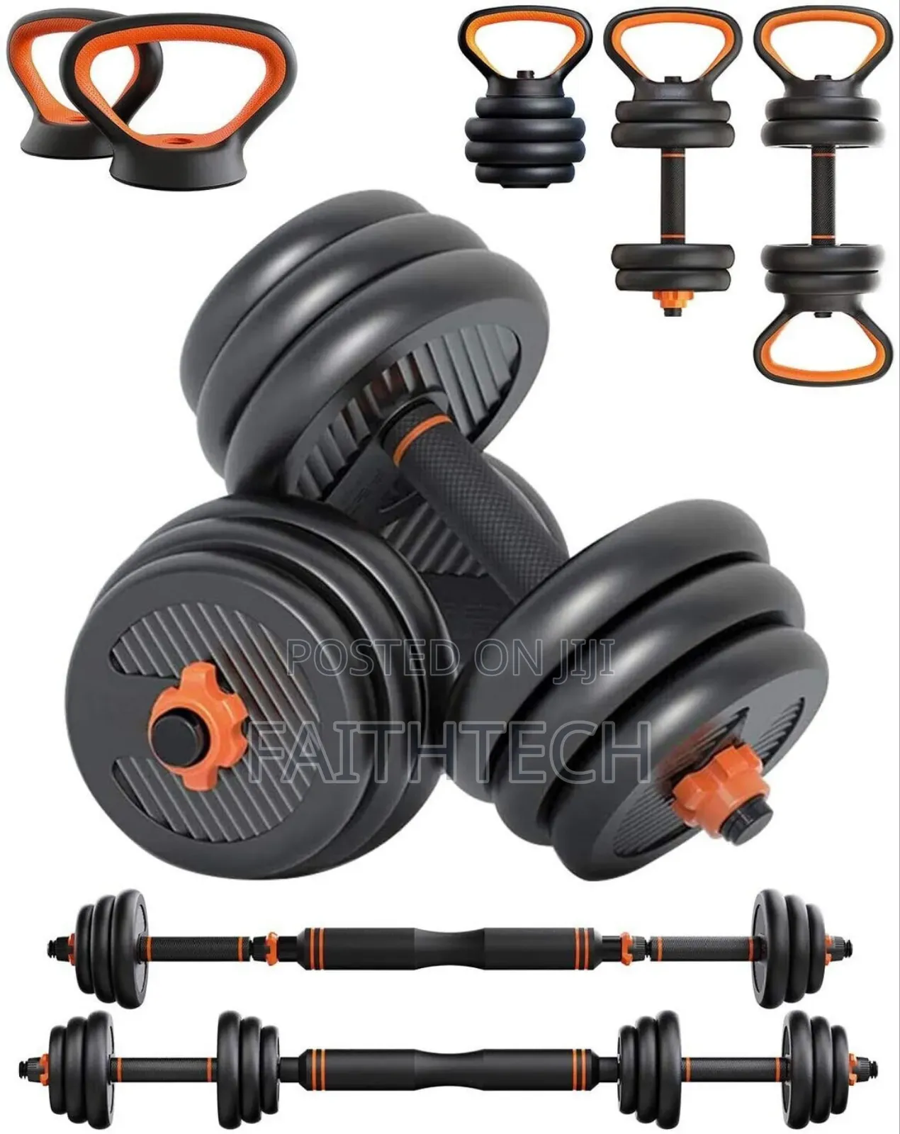 *30kg 6in1 Dumbbell/Kettlebell*