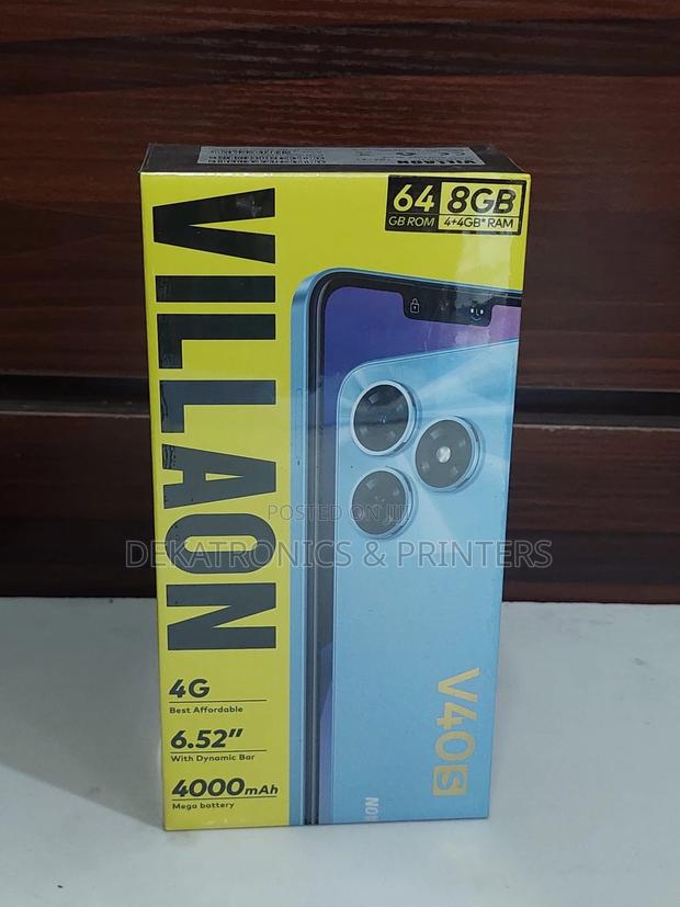 New Villaon V40s 64 GB Black