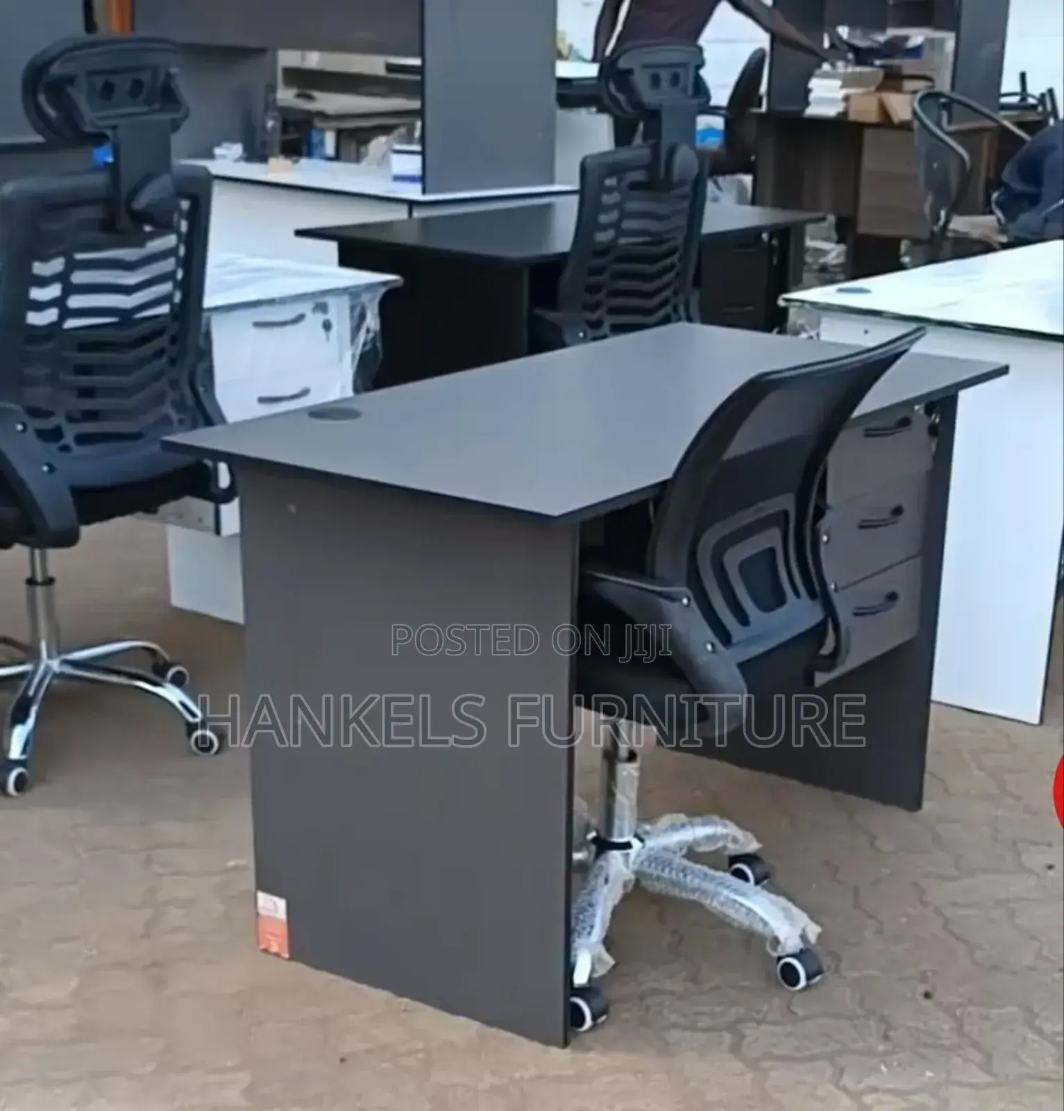 Medium Office Desk and Chair