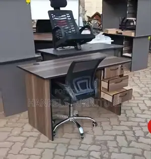 Large Office Study Desk and Chair