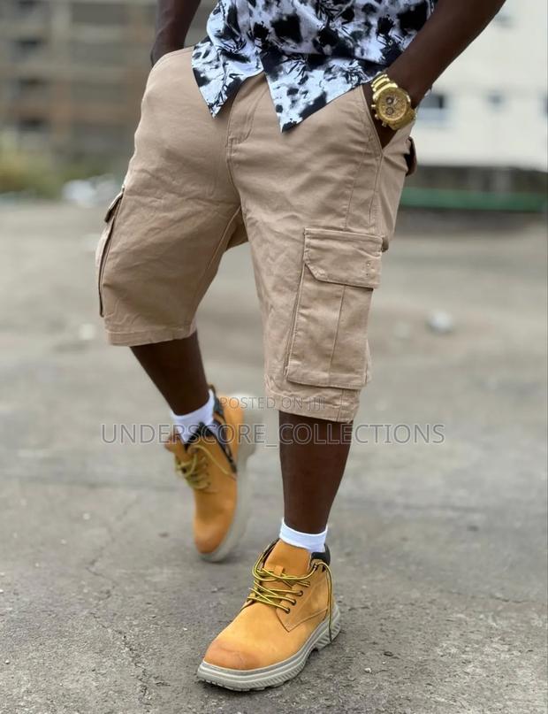 Hard Khaki Side Pocket Shorts - thumbnail 3